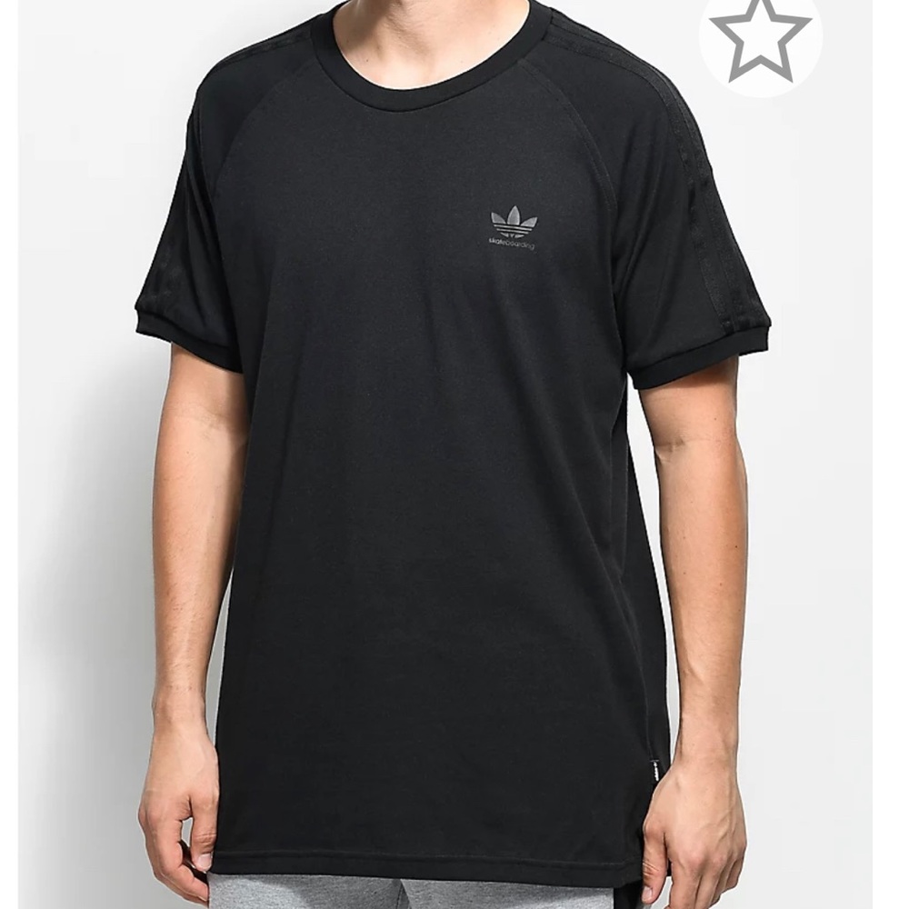 Adidas skateboarding California 2.0 Jersey style Tee shirt NWT. Size Large